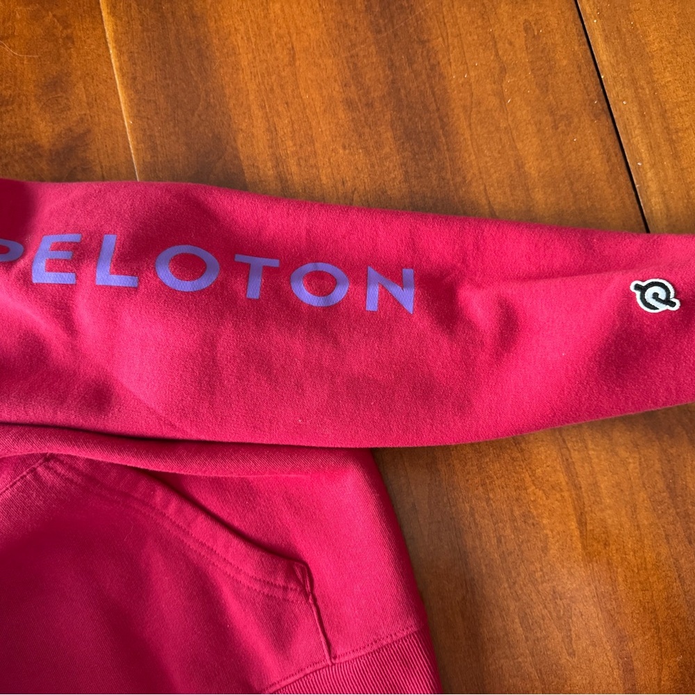 Peloton Red Hoodie new - Picture 5 of 5